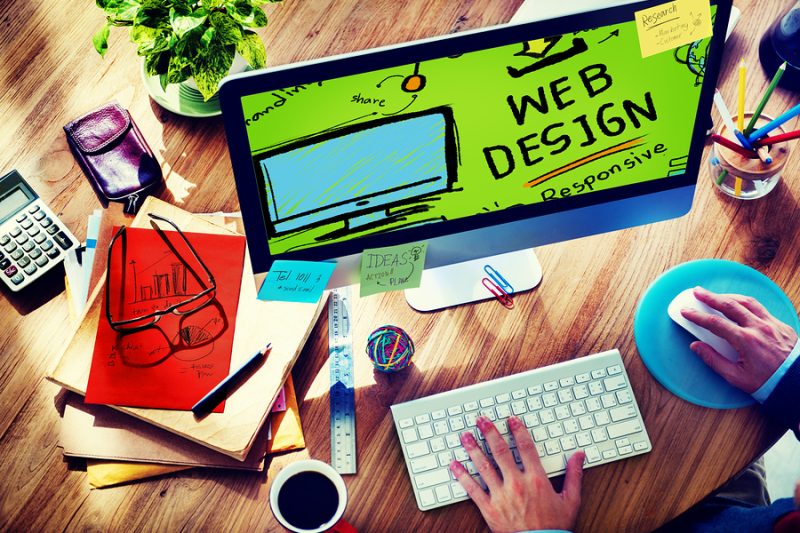 Web Design Web Development Responsive Branding Concept